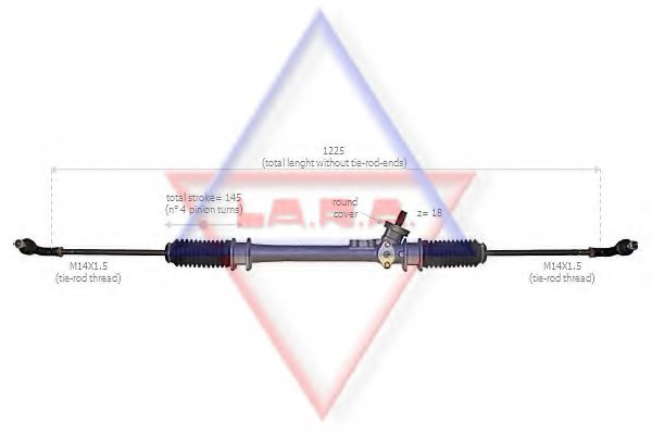 LA.R.A. 400520 Steering Gear